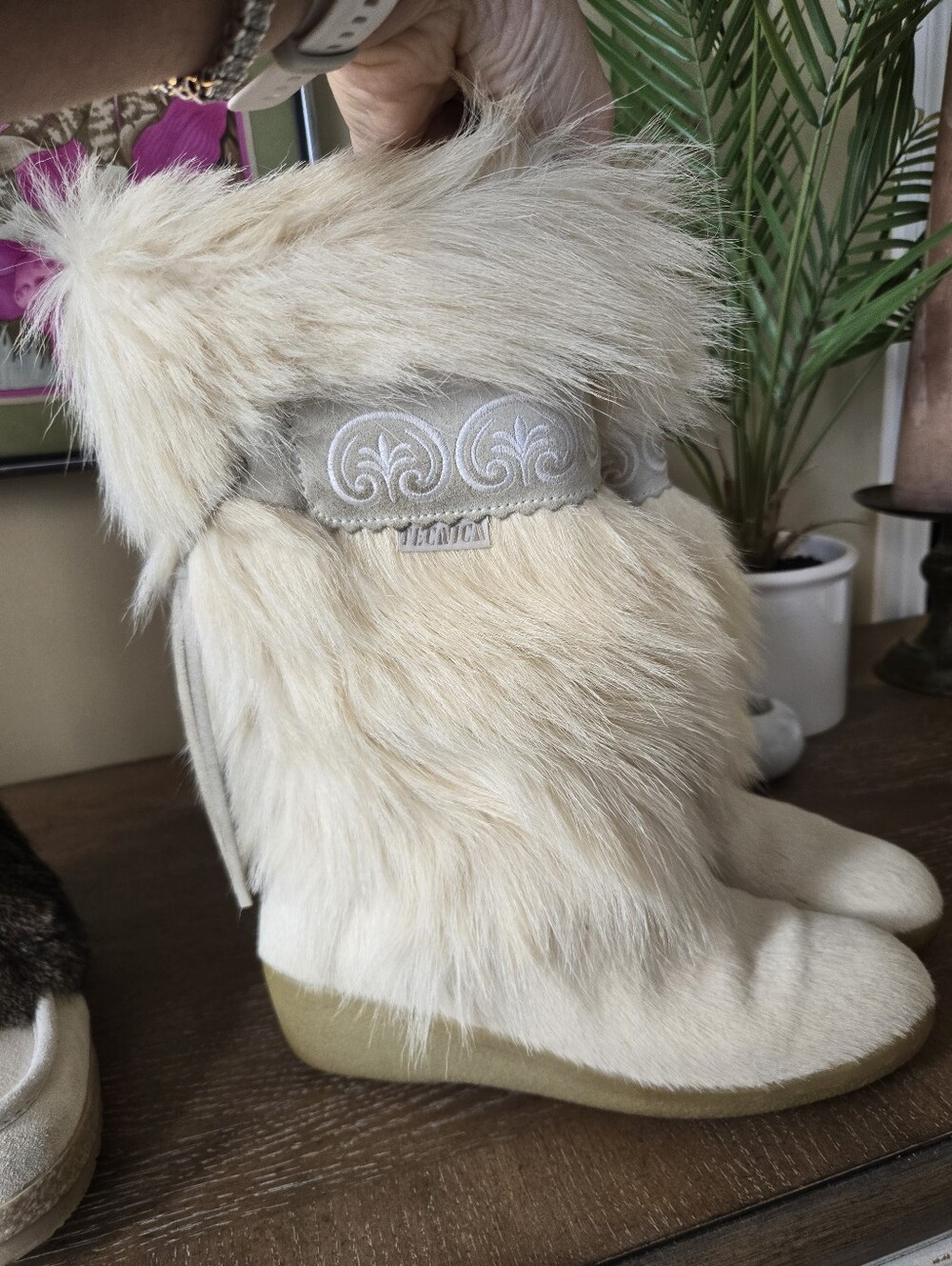 Vintage Tecnica Italy Fur Après Ski Boots EU 40 Unworn